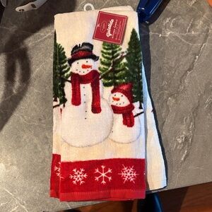 Christmas hand towel set of 2